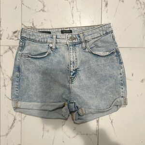 Wild Fable Highest Rise Denim Blue Women's Shorts